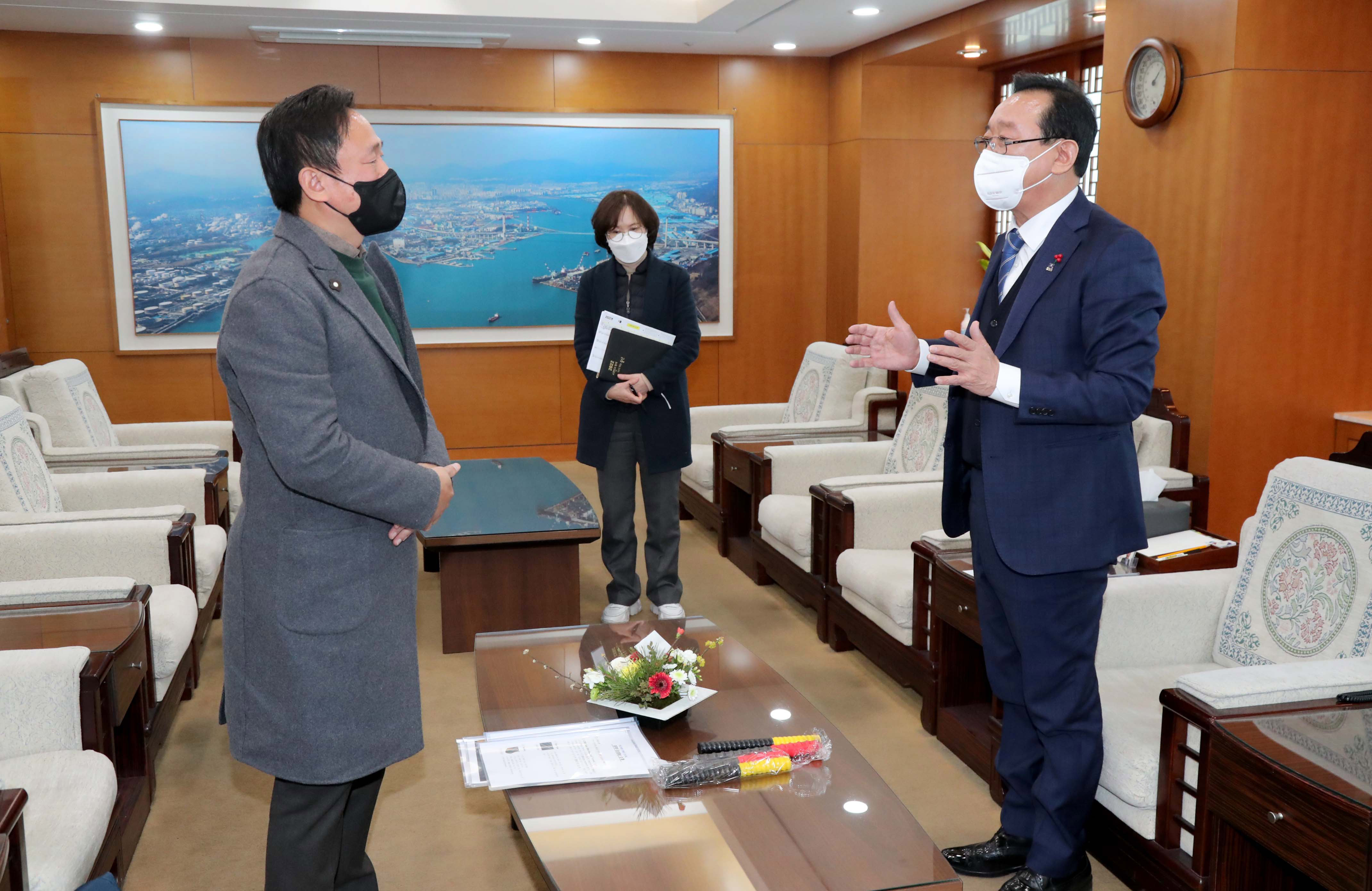 케이씨엠티, 투자사업관련 울산시청 방문