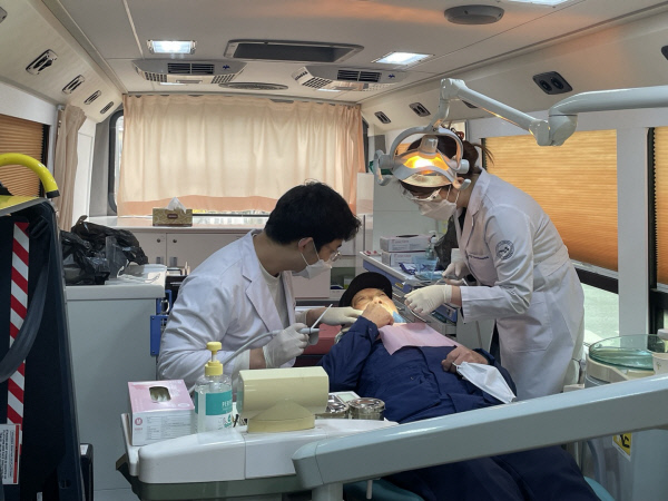 부산대학교치과병원, 찾아가는 의료봉사 실시
