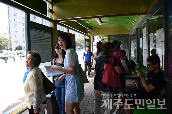 제주 남조로 노선 서귀포 1호광장까지