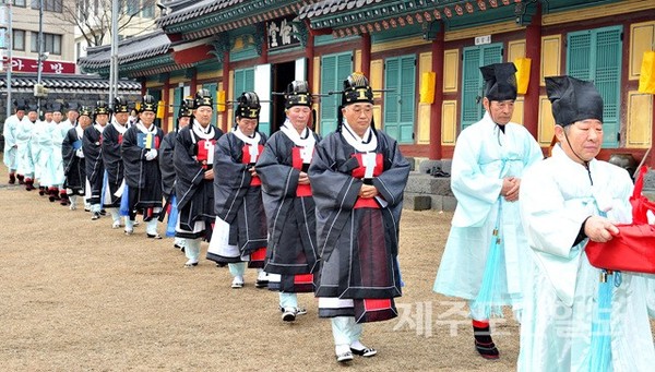 제주 3개 향교, 오는 16일 추기 석전대제 일제 봉행