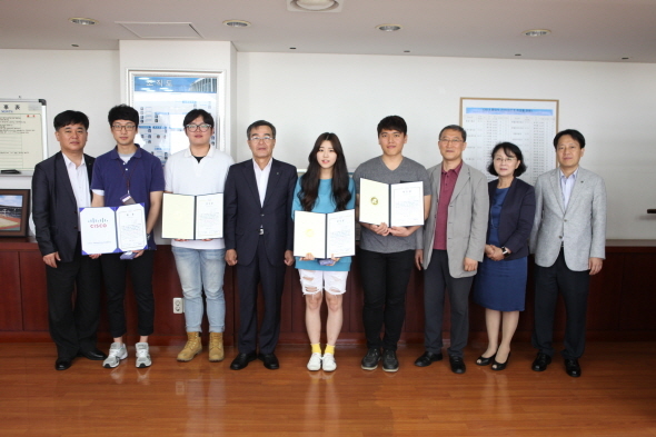 동서울대, ‘네트워크 스킬 경진대회’ 대상 이창재 외 3명 수상 영광