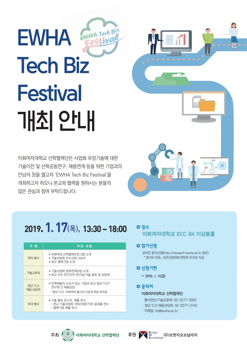 이화여대, 17일 이화 테크 비즈 페스티벌 개최