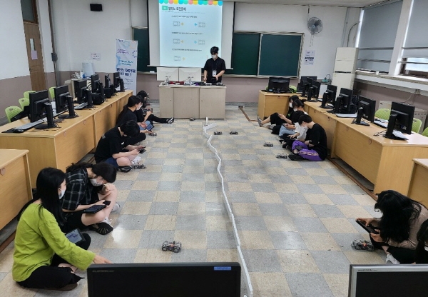 원광대, SW코딩 교육봉사로 나눔 실현