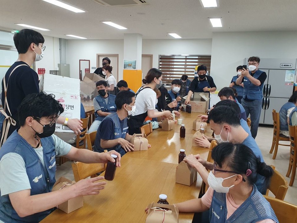 충북보건과학대, 지역 사회 재능기부 봉사활동 펼쳐