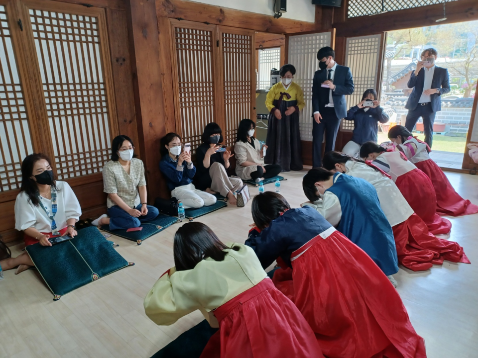 서대전여고, 인성예절교육 실시