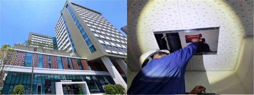 한국사학진흥재단, 대구 행복기숙사 무량판 구조 안전점검 이상 무