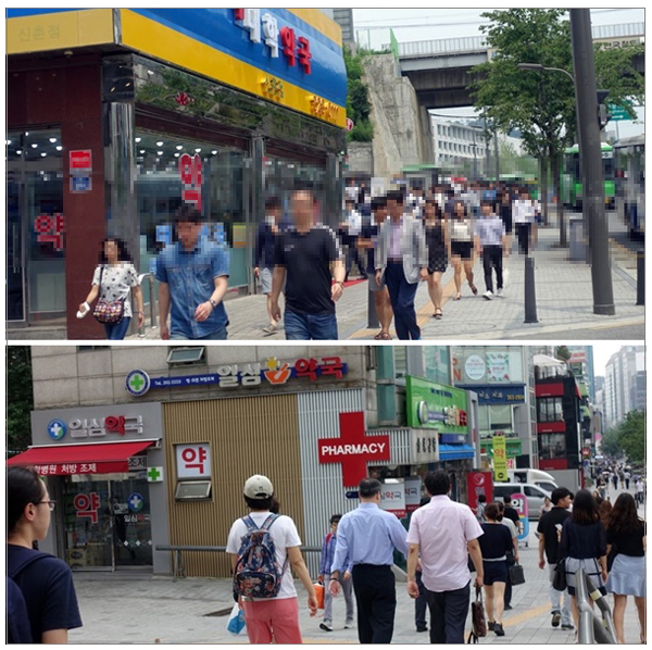 풍부한 유동인구…튀어야사는 세브란스 문전약국가