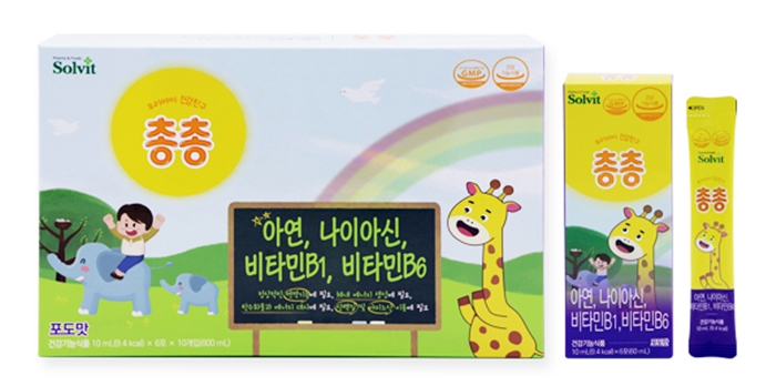 솔빛피앤에프 어린이 영양제 신제품 총총 출시