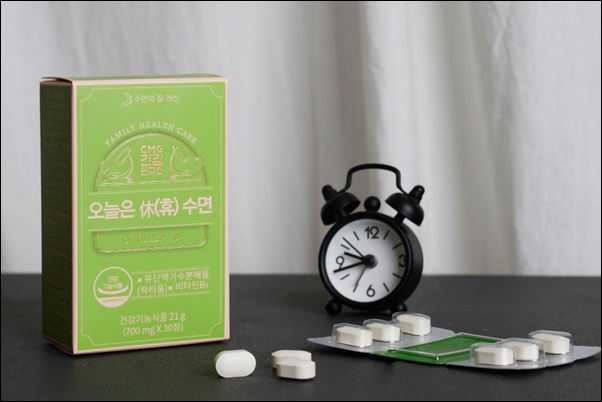 CMG건강연구소, 건기식 오늘은 休(휴), 수면 출시