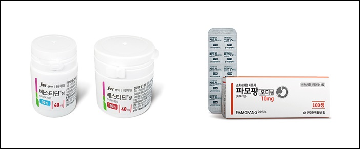 JW·팜비오, 파모티딘 시장서 고용량·제형변경 승부수
