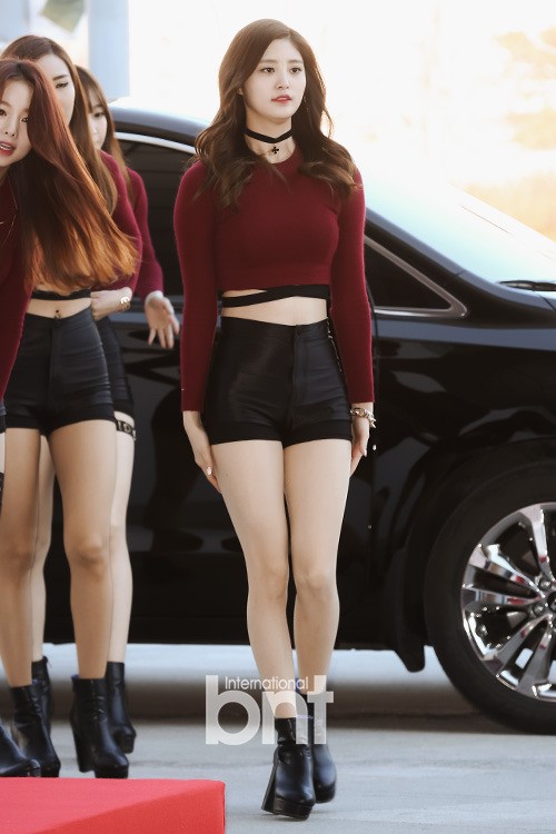 [bnt포토] EXID 정화 각선미가 예술이시네요