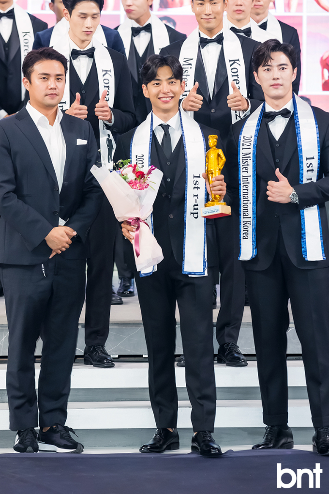 [bnt포토] 2위 김유수 미소가 청산유수(미스터 인터내셔널 코리아)