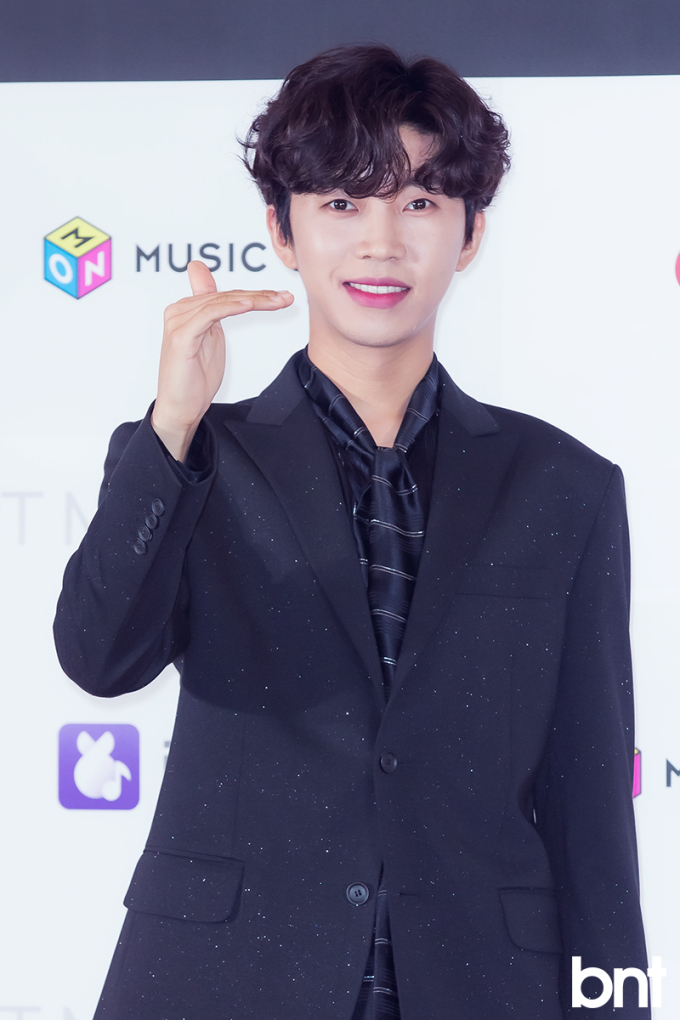 [bnt포토] 임영웅 오늘도 건행(더팩트뮤직어워즈(