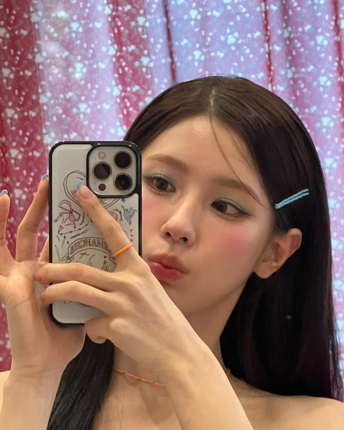 몽환적인 #블루 아이 메이크업