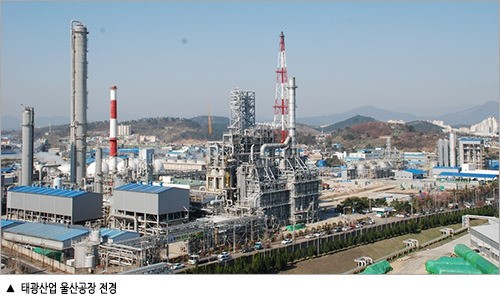 태광산업, 울산공장서 연내 LMF(Low Melting Fiber, 저융점 섬유) 상업 생산