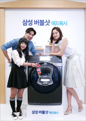 [삼성전자 글로벌 100만대 돌파] 액티브 워시 세탁기
