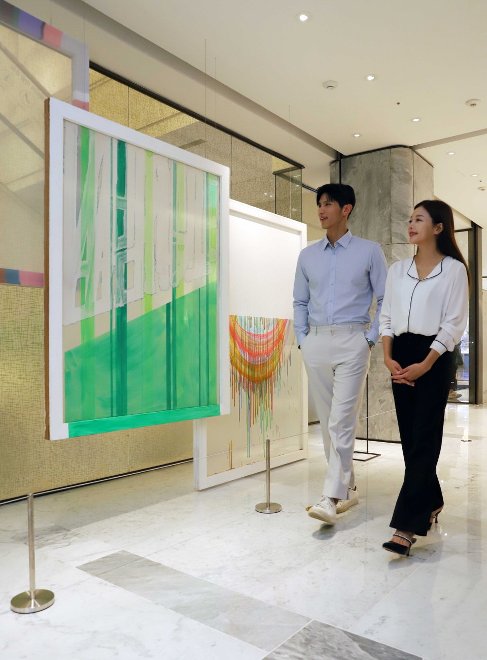[포토] 박윤경 작가 설치미술展 (@신세계 강남점)