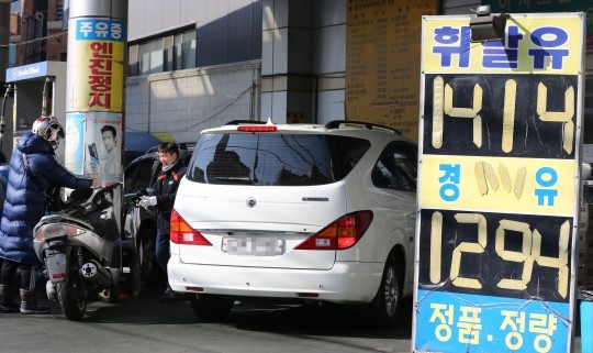 ℓ당 1300원대 인천 주유소 7곳