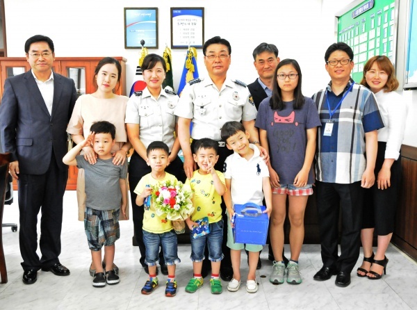 시흥경찰서 행복더하기 공모전 시상