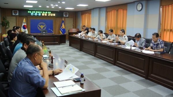 인천 남부서, 상습 정체구역 해소 간담회