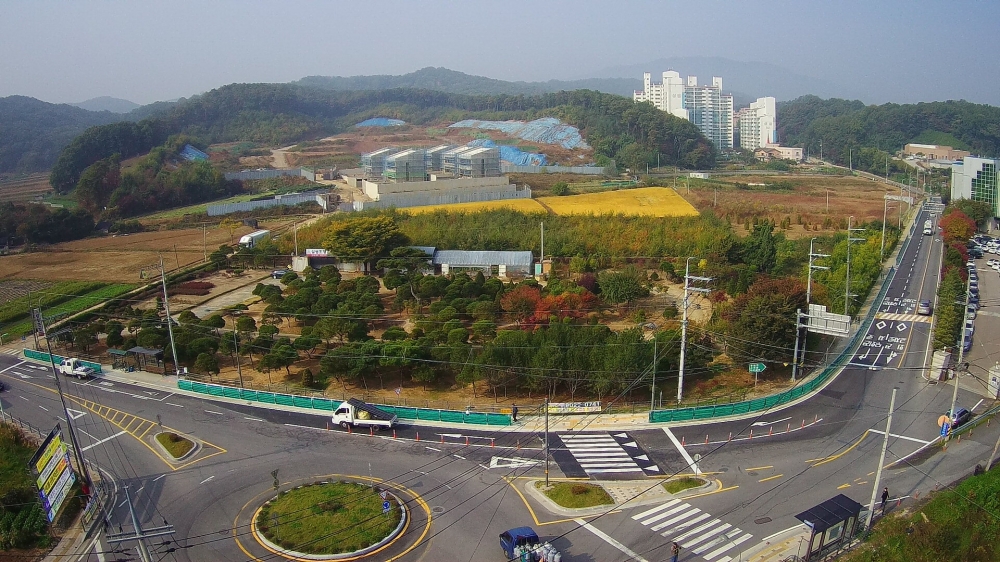 용인 유방·둔전동 출퇴근 정체 끝 … 영문·포곡로 왕복차선 확장 개통