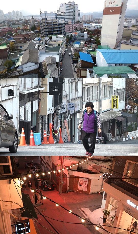 춘천 육림고개, 옛날 시장 풍경의 추억과 새로운 변화의 꿈틀거림이 공존하는 곳