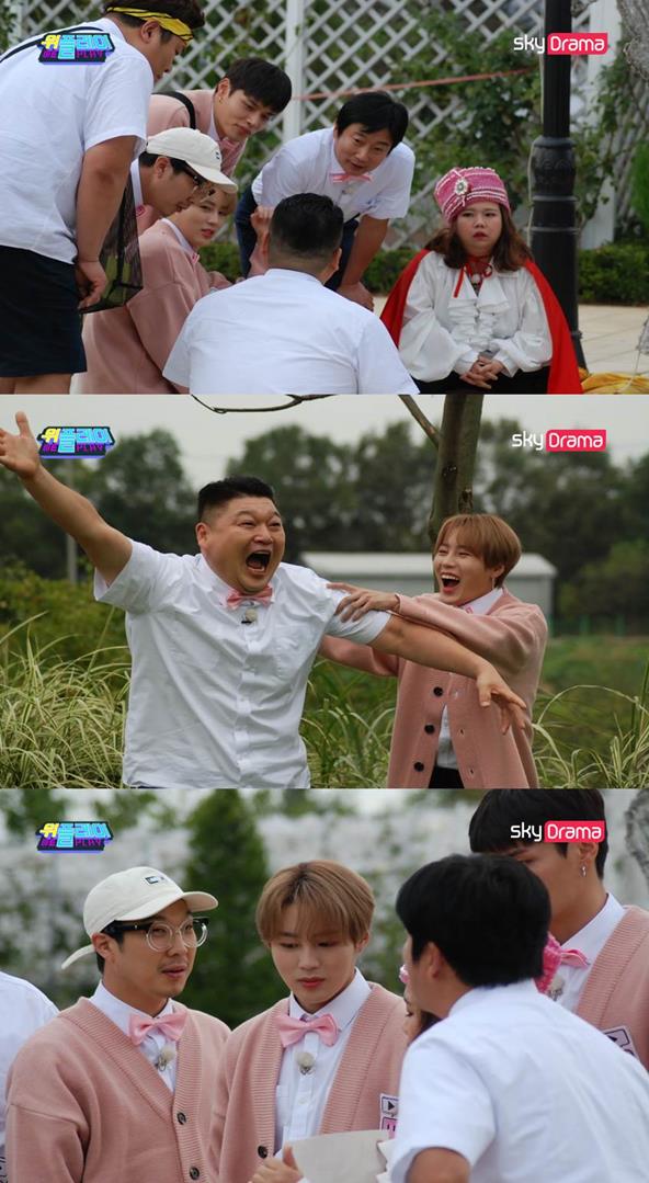 위플레이, 강호동은 천둥의 신 호르로 빙의?