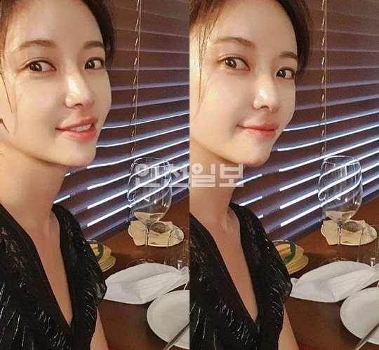 황정음 쏭이랑~~ 레스토랑서 뽐낸 여신 아우라