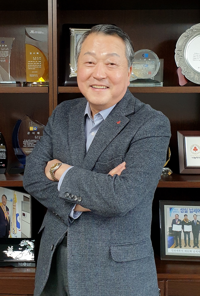 [인천상공회의소 회장 선거 2파전] 후보 2. 심재선 공성운수(주) 대표이사