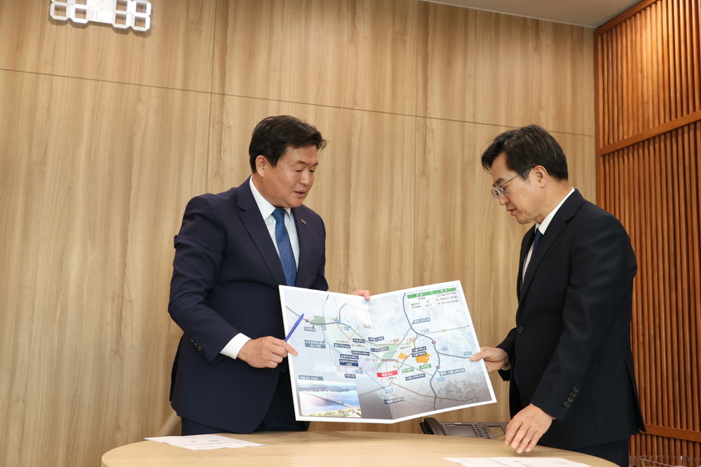 임병택 시흥시장, 김동연 경기도지사에게 배곧대교 건설 협조 공식 요청