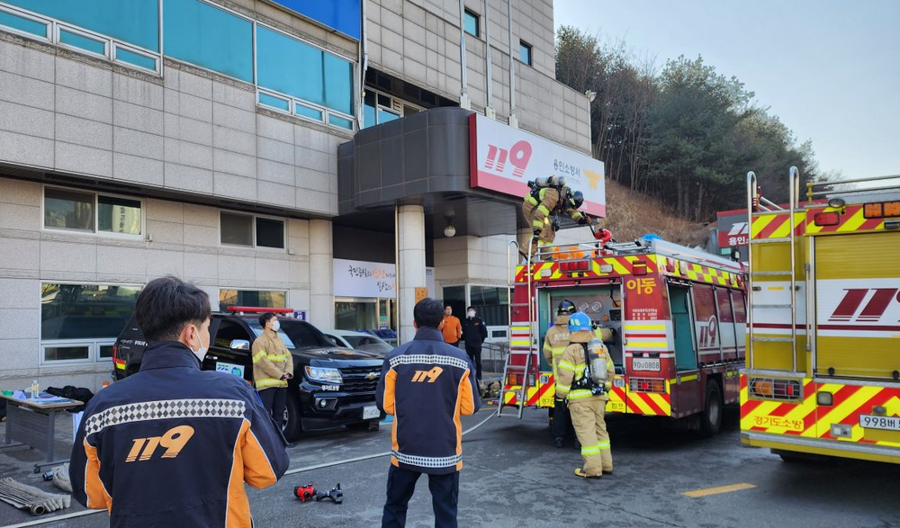 용인소방서, 2023년 상반기 소방전술훈련 평가 실시