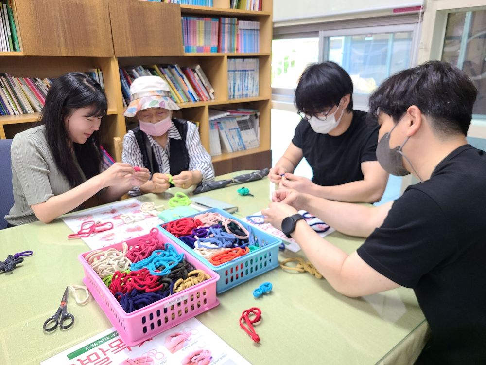 한국수자원공사 한강수도지원센터, 양말목 업사이클링 캠페인