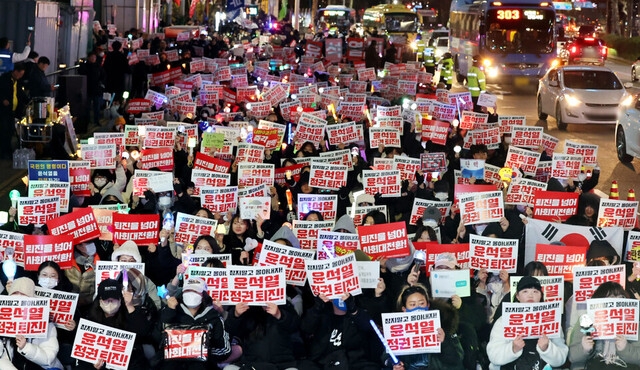 인천 중학생들도 시국선언 동참…