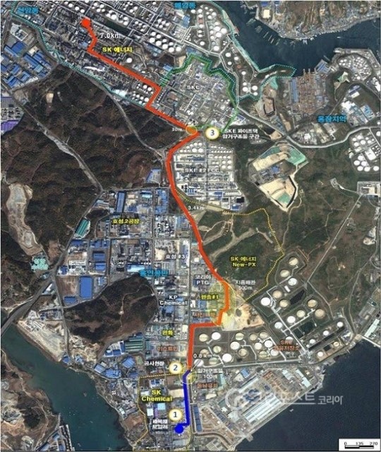 울산스팀 하이웨이 구축사업 완료…11일 준공식