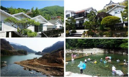 지리산 여름휴가를 위한 경남 산청펜션 ‘산청호수펜션’