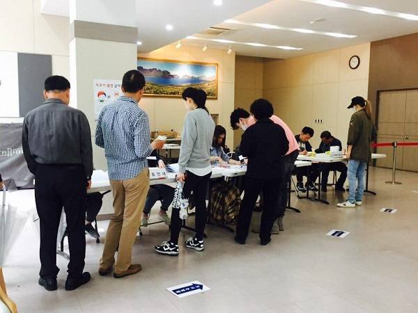 경기 양주서 선거사무원이 투표소 잘못 찾은 60대 남성에 폭행당해