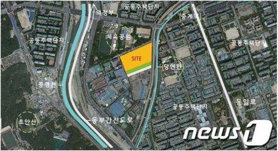 7호선 중계역 근방에 보금자리주택 457세대 들어선다