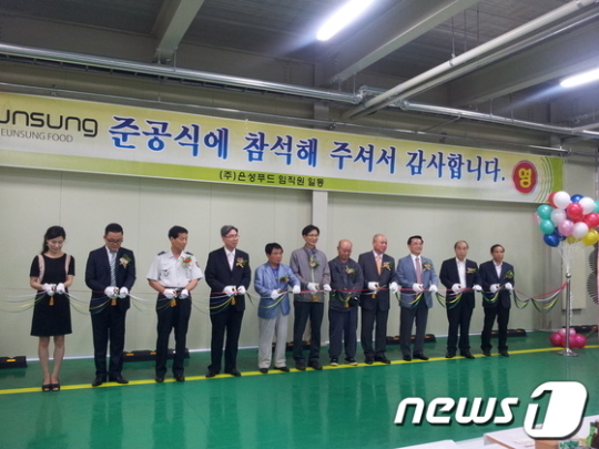 ㈜은성푸드, 전북 익산에 국수공장 준공