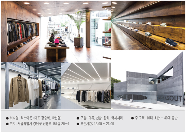 패션 핫 플레이스 - ‘웍스아웃’ 압구정점