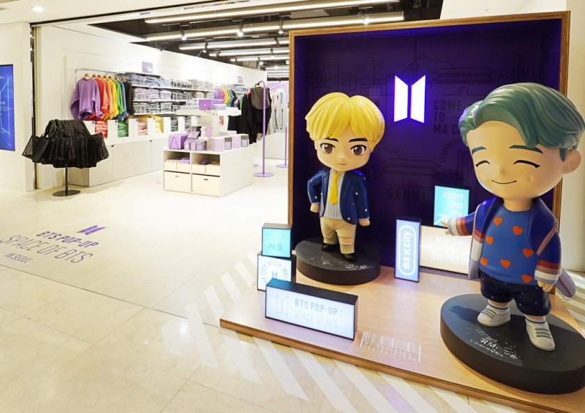 롯데백화점, 방탄소년단 오프라인 팝업스토어 ‘SPACE OF BTS’  오픈