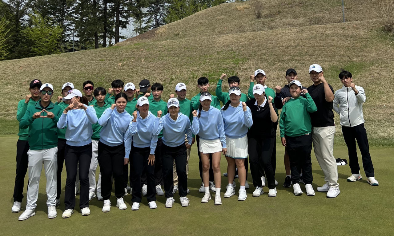 클리브랜드 골프웨어, 지산골프아카데미 5년째 후원