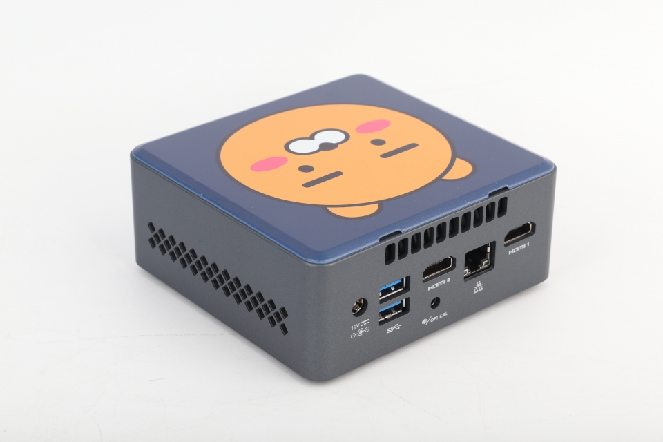 미니PC로 만나는 라이언, 인텔 NUC Kits NUC7CJYH 카카오프렌즈 에디션 피씨디렉트