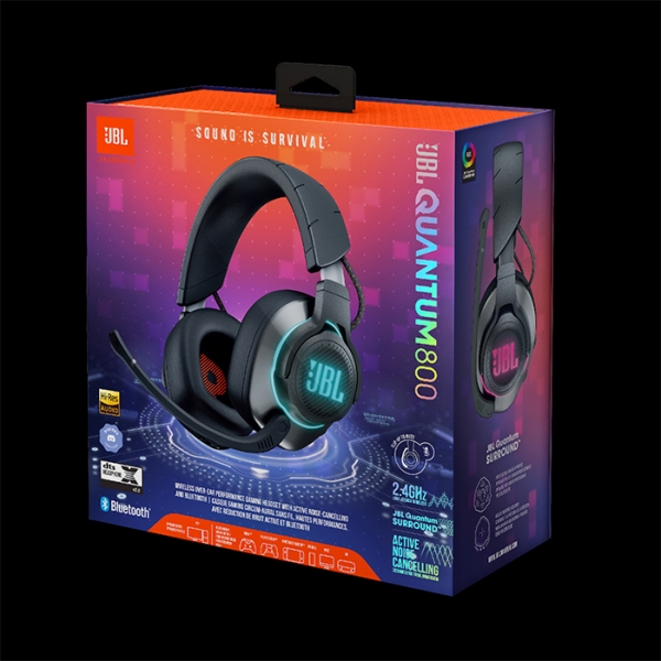 유니씨앤씨, 노이즈캔슬링 지원 무선 게이밍 헤드셋 JBL QUANTUM 800 런칭 프로모션 진행