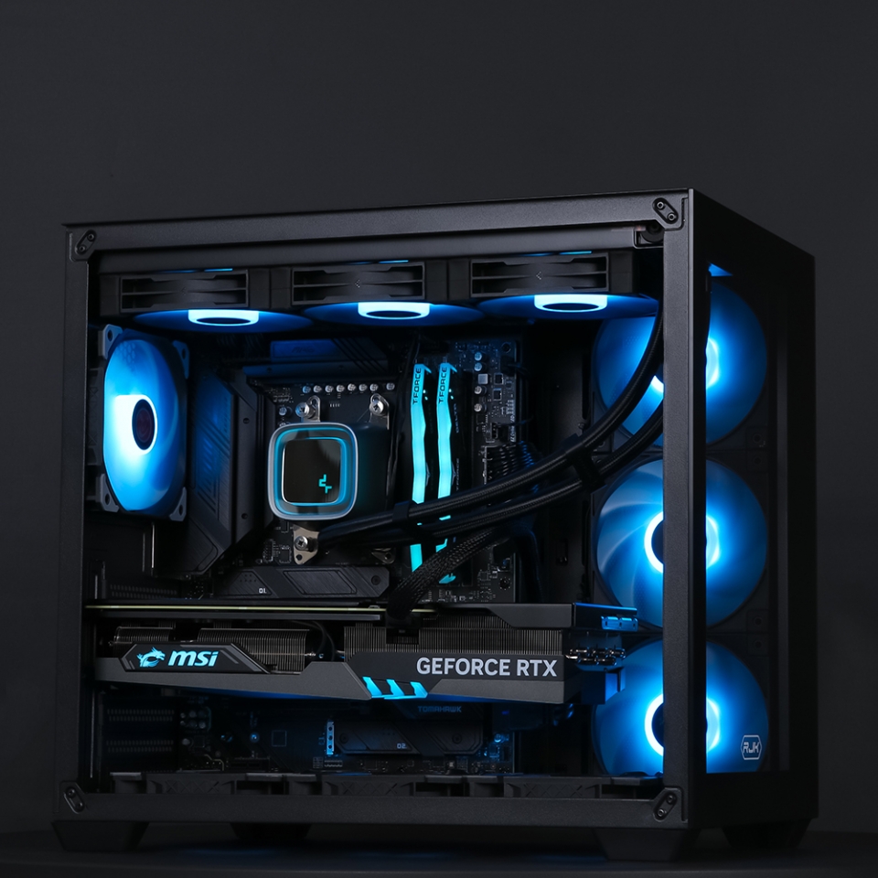 몬스타기어, 완벽한 게이밍 성능과 고급스러운 블랙 디자인 가진 커스텀PC CLUSTER 출시