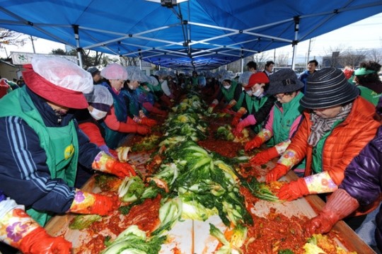 양평 새마을회, 사랑의 김장나눔