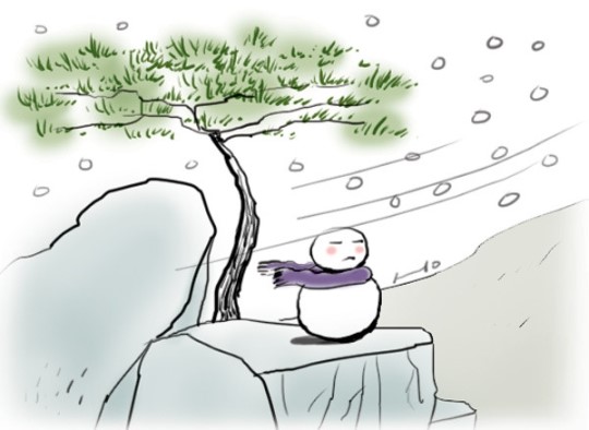 [아침시 산책]겨울 메아리