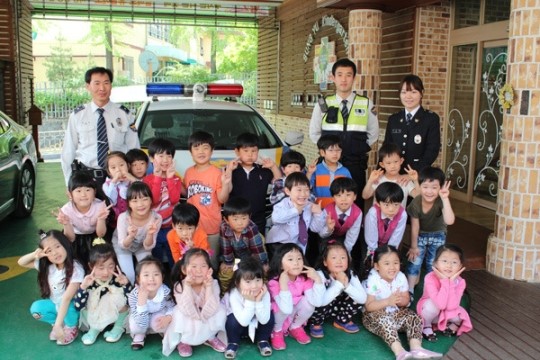 군포지구대, 유치원생 대상 성폭력예방 교육