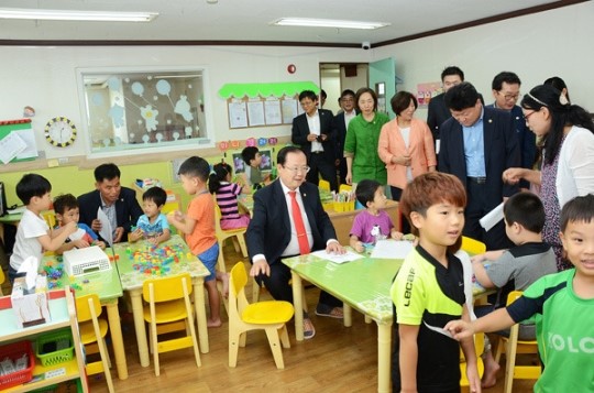 부평구의회, 中企 1곳·어린이집 3곳 현장방문