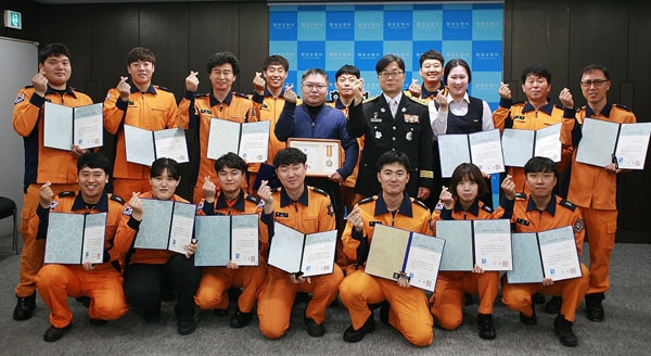 화성소방서 23명에 하트세이버 인증