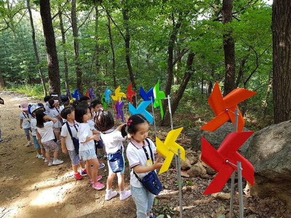 안양 관양동 관악산자락 유아숲체험원 신청 접수